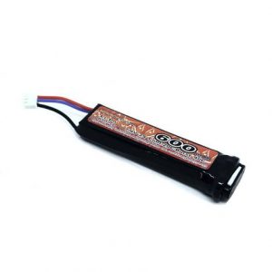 BATERIA LIPO 7,4V 600MAH 20C/BURST 40C - 1 PACK (ENCAIXE PISTOLAS CYMA)