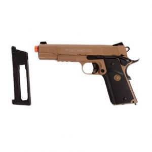 STI TAC Master Desert (CO2) - Full Metal - com Blowback - 6mm