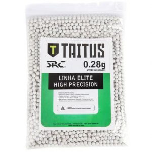 BBS SRC TAITUS 0,28G 6MM BRANCAS (APROX. 2500 BOLINHAS)