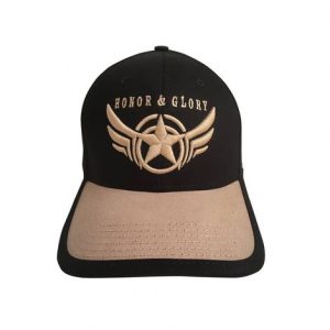 BONÉ TAITUS, PRETO / TAN, HONOR & GLORY