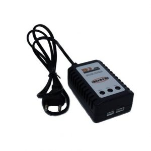 RECARREGADOR DE BATERIA LIPO/LION 7,4V E 11,1V SAÍDA 12V E 16V BALANCEADOR MOD B3
