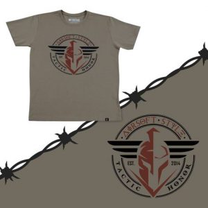 CAMISETA TAITUS - TAN, TAM G - 100% ALGODÃO - ELMO